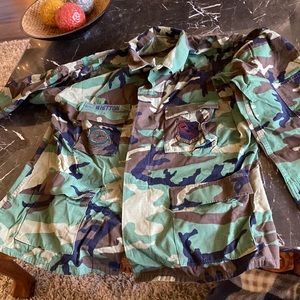 Green Camo Army Outfit